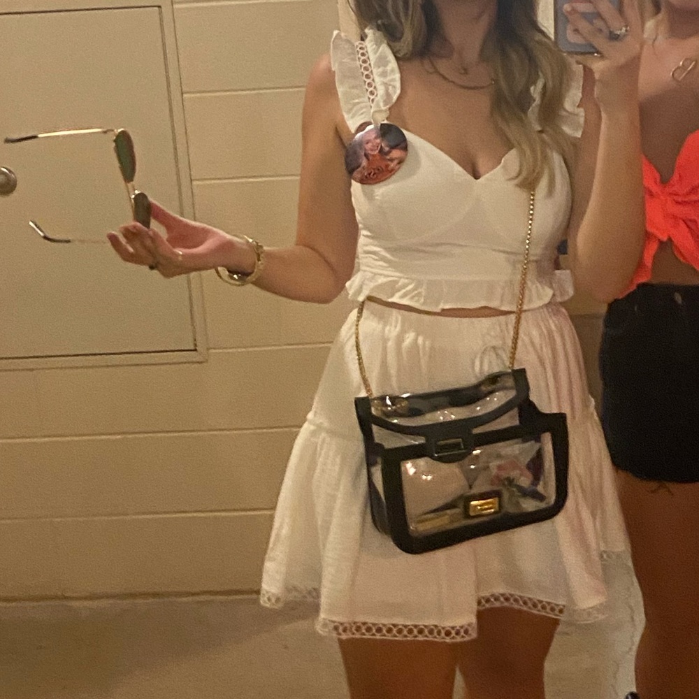 White skirt and tank set - She + Sky / Boutique bought